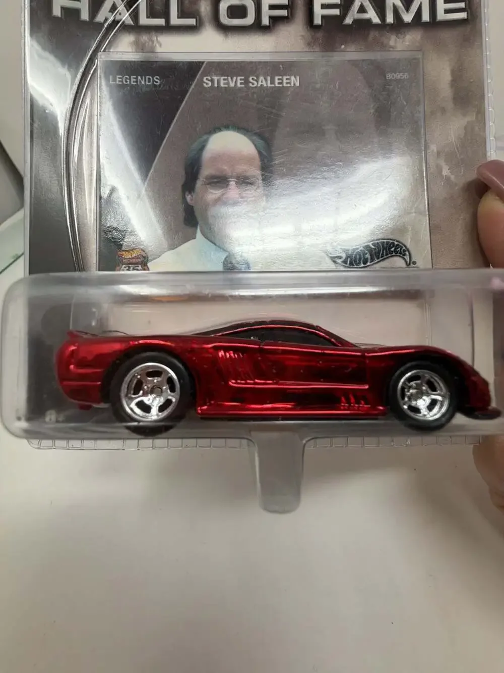 Hot Wheels Hall of Fame Steve Saleen Saleen S7 Red Diecast
